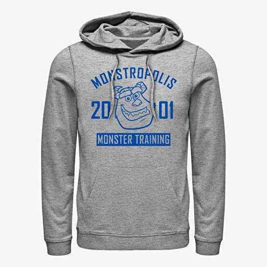 Sweatshirt Merch Pixar Monster's Inc. - Monster Training Unisex Hoodie Heather Grey