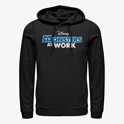 Sweat-shirt Merch Pixar Monsters At Work - Monsters Work Logo Unisex Hoodie Black