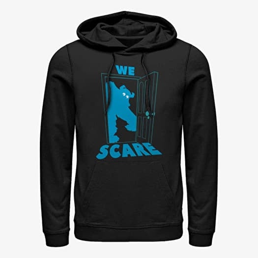 Džemperis Merch Pixar Monster's University - Because We Care Sully Unisex Hoodie Black