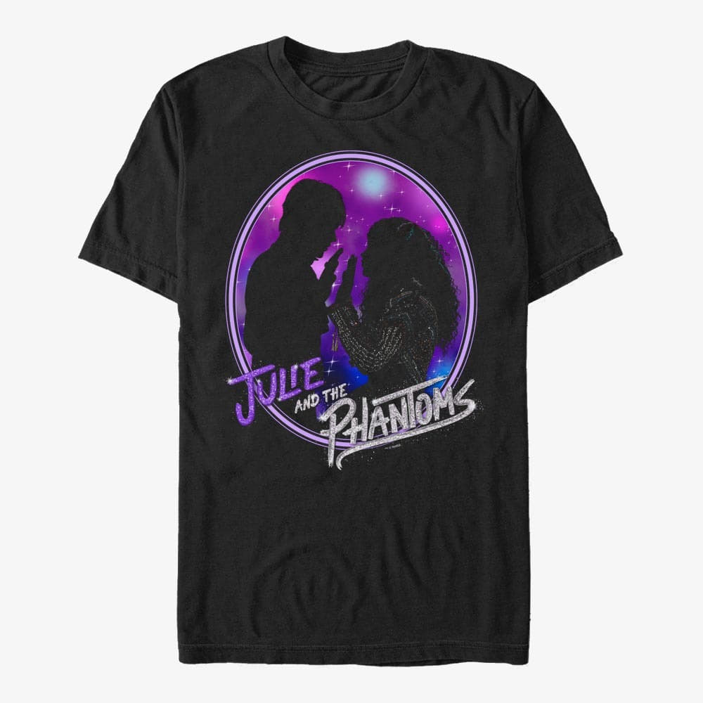 T-shirts Merch Netflix Julie And The Phantoms - Julie Circle Unisex T-Shirt Black