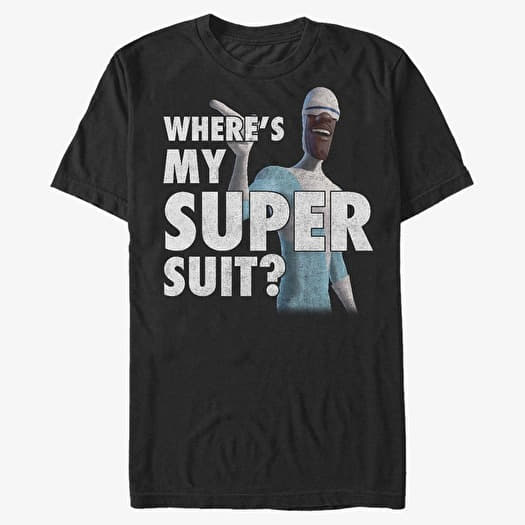 T-shirt Merch Pixar Incredibles - Super Suit Unisex T-Shirt Black