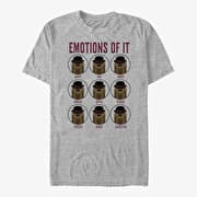 Merch MGM The Addams Family - Emotions Of Cousin It Unisex T-Shirt Heather Grey