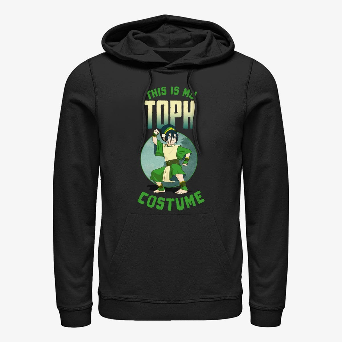 Hoodies and sweatshirts  Merch Paramount Avatar: The Last Airbender - Toph Costume Unisex Hoodie Black