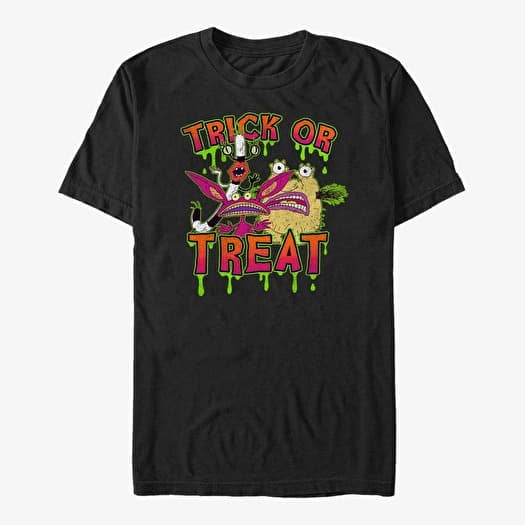 T-shirt Merch Paramount Aaahh!!! Real Monsters - Trick or Treat Unisex T-Shirt Black