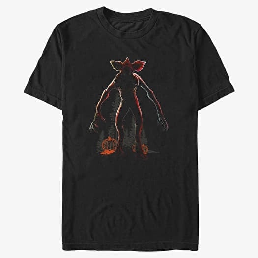Tricou Merch Netflix Stranger Things - Haunted Night Unisex T-Shirt Black