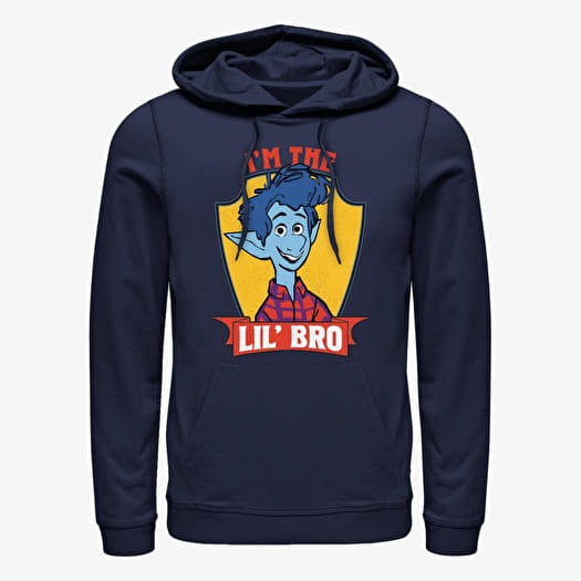 Суитшърт Merch Pixar Onward - Lil Bro Unisex Hoodie Navy Blue