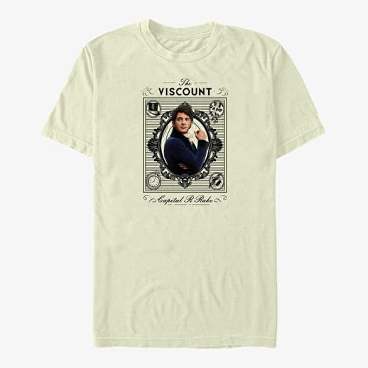 Tričko Merch Netflix Bridgerton - The Viscount Portrait Unisex T-Shirt Natural