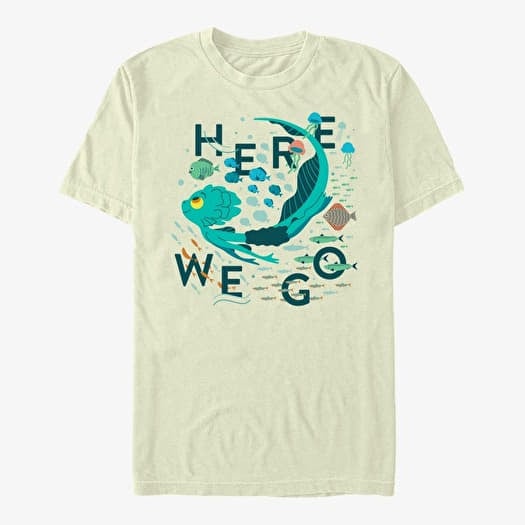 Tricou Merch Pixar Luca - Here We Go Unisex T-Shirt Natural