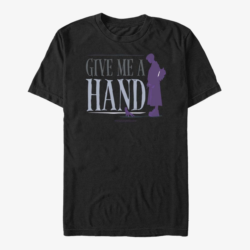 T-Shirts Merch MGM Wednesday - Give A Hand Unisex T-Shirt Black