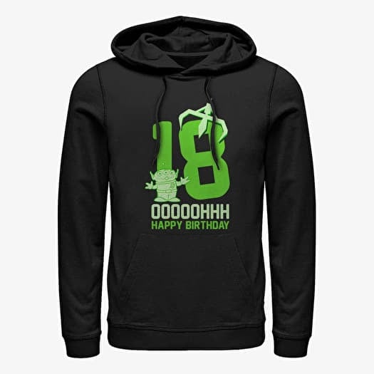 Sweatshirt Merch Pixar Toy Story - Ooohh Eighteen Unisex Hoodie Black