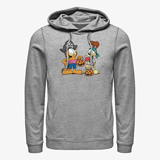 Sweatshirt Merch Paramount Garfield - Pirate Buds Unisex Hoodie Heather Grey