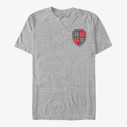 Majica Merch Netflix Heartstopper - Harvey Greene Crest Unisex T-Shirt Heather Grey