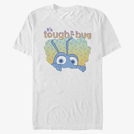T-shirt Merch Pixar A Bug's Life - Tough Bug Unisex T-Shirt White