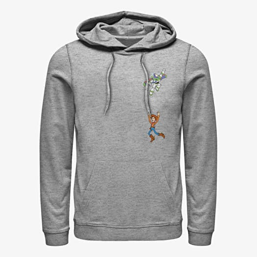 Sweat-shirt Merch Pixar Toy Story 1-3 - Pocket Pals Unisex Hoodie Heather Grey