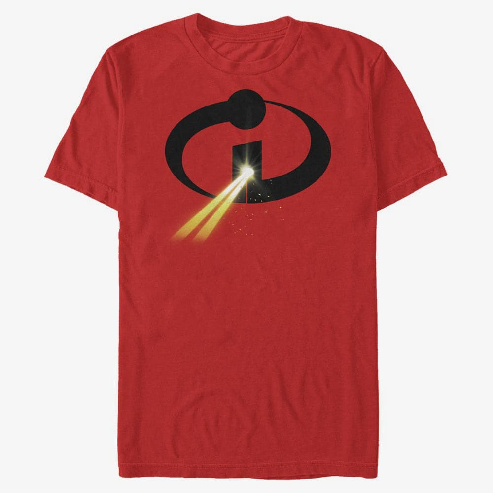 T-shirts Merch Pixar Incredibles 2 - Laser Logo Unisex T-Shirt Red