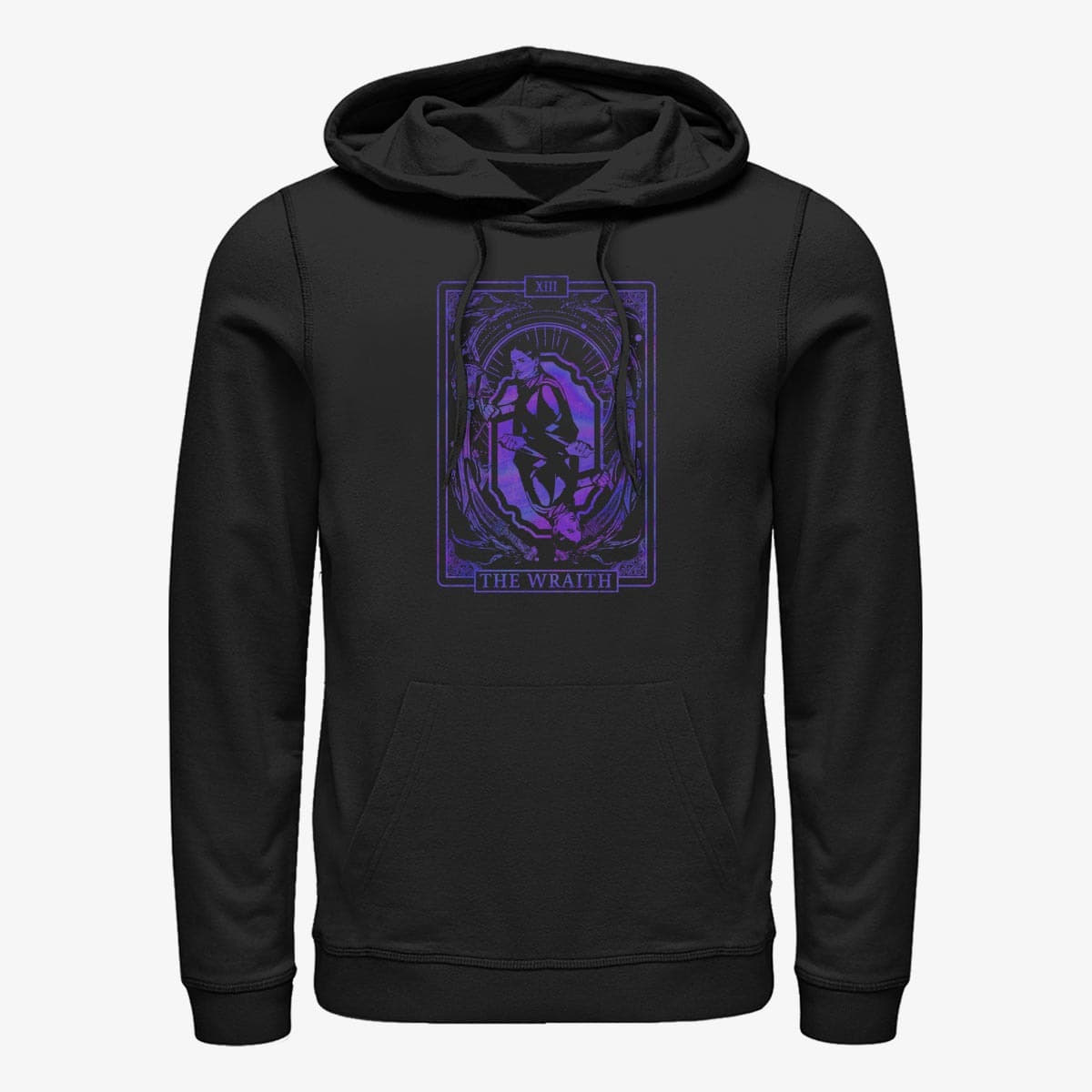 Puloverji   Merch Netflix Shadow and Bone - Card Tarot Unisex Hoodie Black