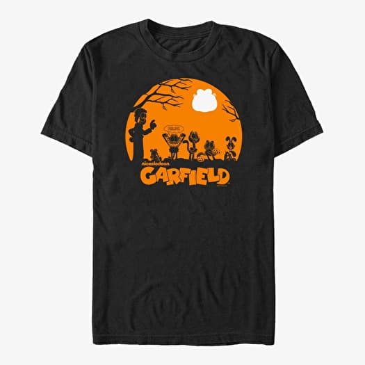 Tričko Merch Paramount Garfield - Garfield Haunt Unisex T-Shirt Black