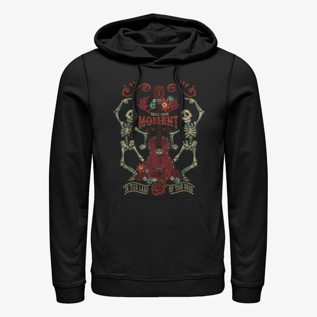 Dukserice Merch Pixar Coco - Viva Unisex Hoodie Black