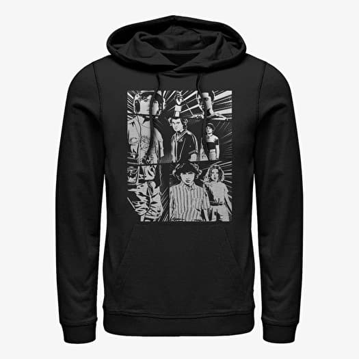 Hoodies and sweatshirts Merch Netflix Stranger Things Strange Stares Unisex Hoodie Black Queens