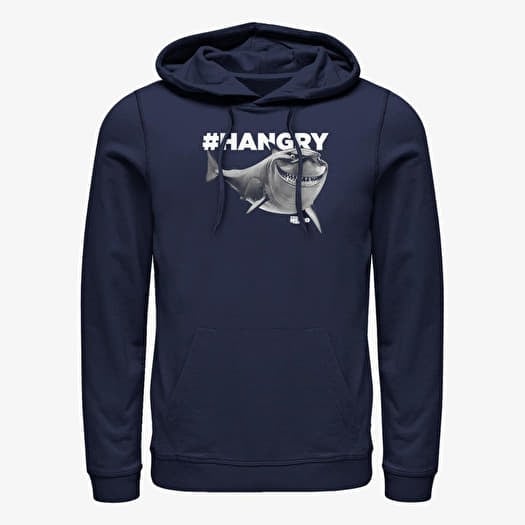 Mikina Merch Pixar Finding Nemo - Hangry Bruce Unisex Hoodie Navy Blue