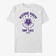 Merch MGM Wednesday - Nightshade Society Collegiate Unisex T-Shirt White