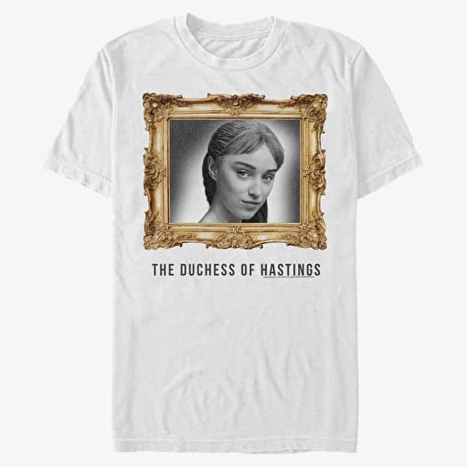 Tričko Merch Netflix Bridgerton - The Dutchess Unisex T-Shirt White