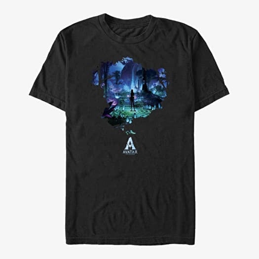 T-shirt Merch Twentieth Century Fox Avatar 1 - PANDORA NIGHT Unisex T-Shirt Black