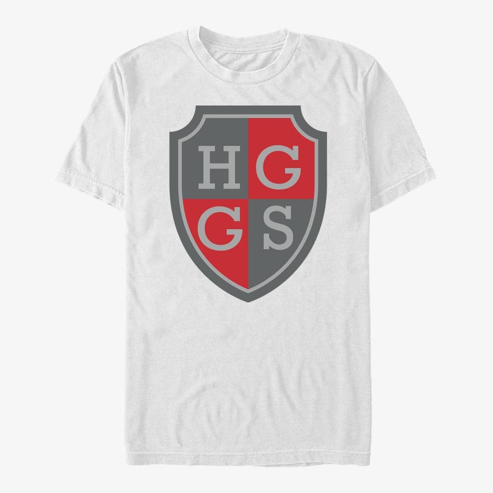 Тениски Merch Netflix Heartstopper - Harvey Greene Crest Unisex T-Shirt White