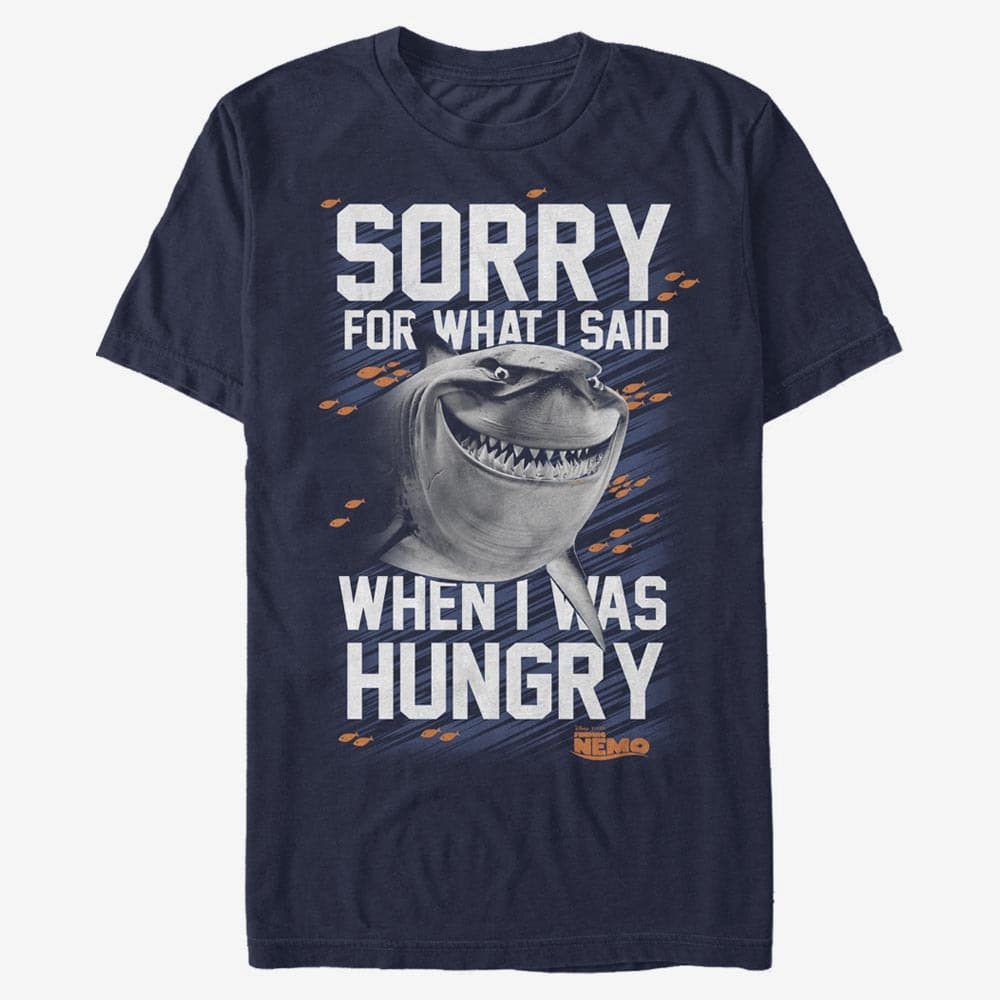 T-shirts Merch Pixar Finding Nemo - Bruce was Hungry Unisex T-Shirt Navy Blue