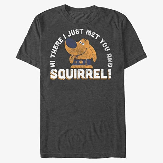 Μπλουζάκι Merch Pixar Up - My Name Is Doug Unisex T-Shirt Dark Heather Grey