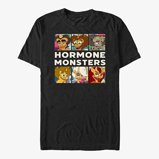 Majica Merch Netflix Human Resources - Hormone Monsters Unisex T-Shirt Black