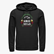 Merch Netflix Stranger Things - Greetings From Upside Down Unisex Hoodie Black