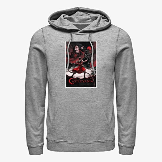 Sudadera Merch Netflix Castlevania - Castlevania Classic Unisex Hoodie Heather Grey