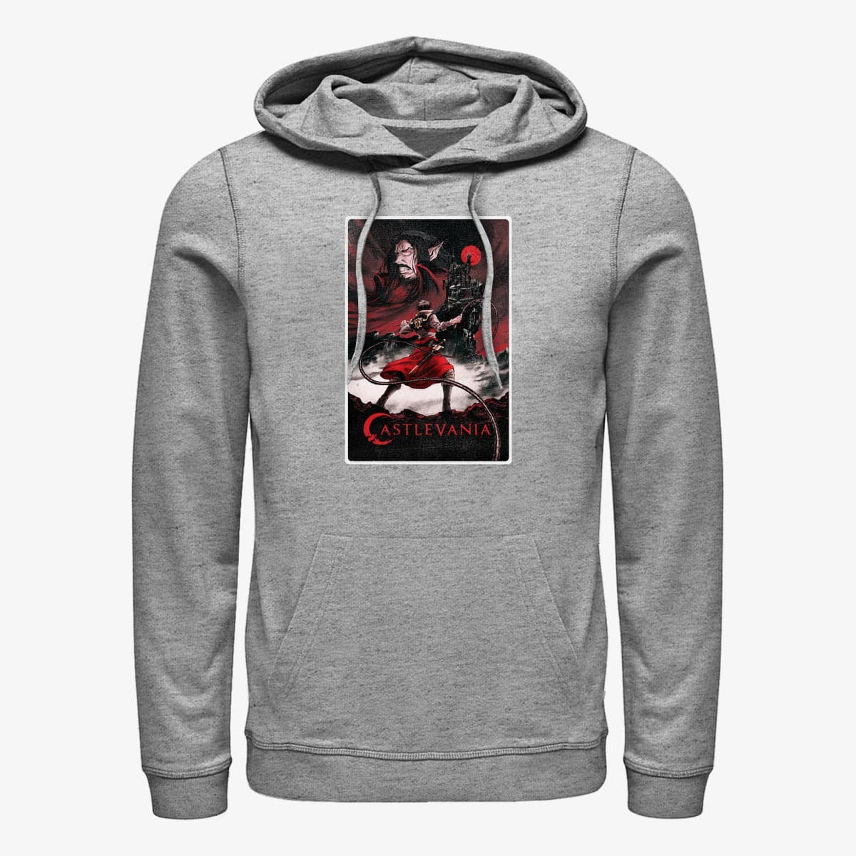 Dukserice Merch Netflix Castlevania - Castlevania Classic Unisex Hoodie Heather Grey
