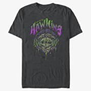 Merch Netflix Stranger Things - Welcome To Hawkins Unisex T-Shirt Dark Heather Grey
