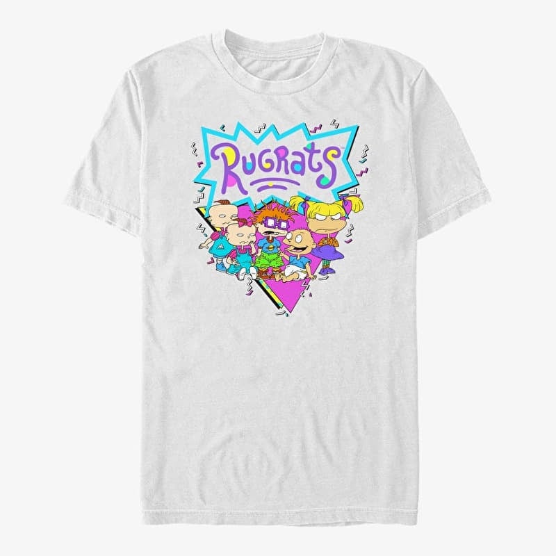 Tricou Merch Paramount Rugrats - Rugratter Bright Unisex T-Shirt White