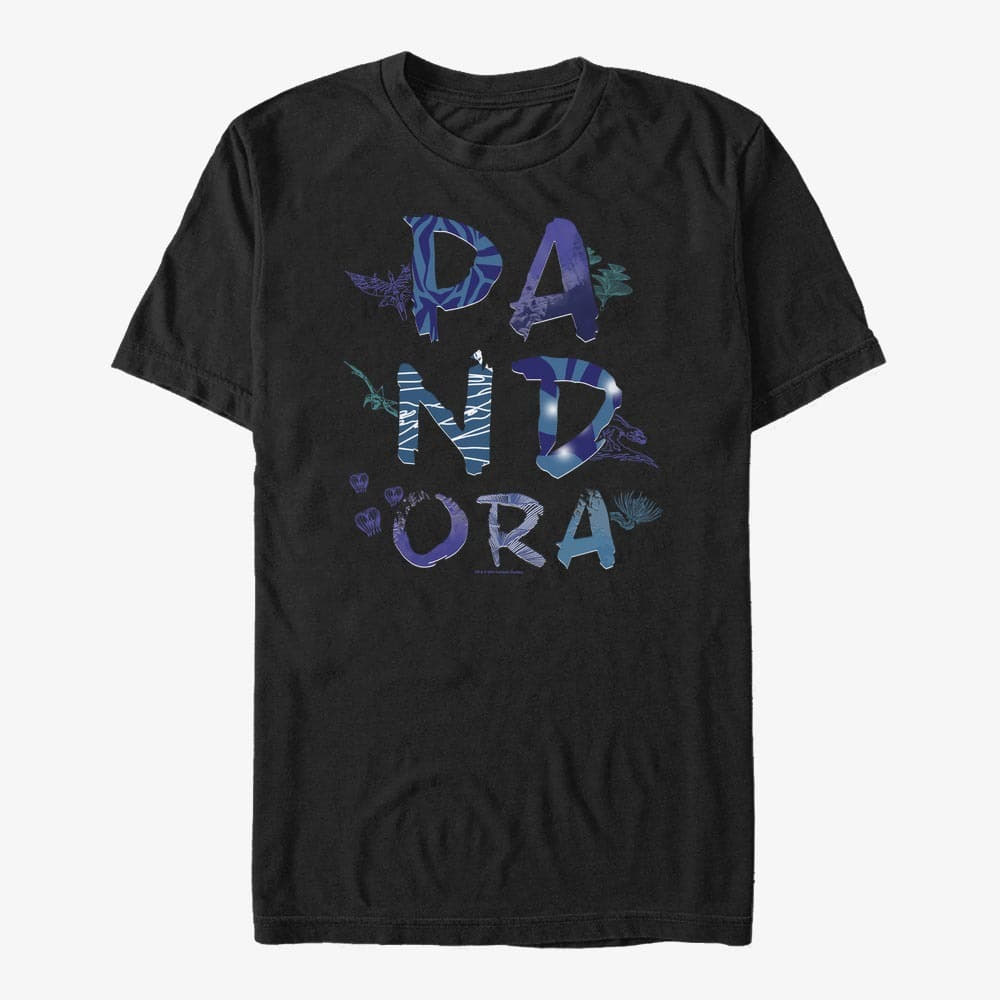 T-shirts Merch Twentieth Century Fox Avatar 1 - Pandora Flora And Fauna Unisex T-Shirt Black