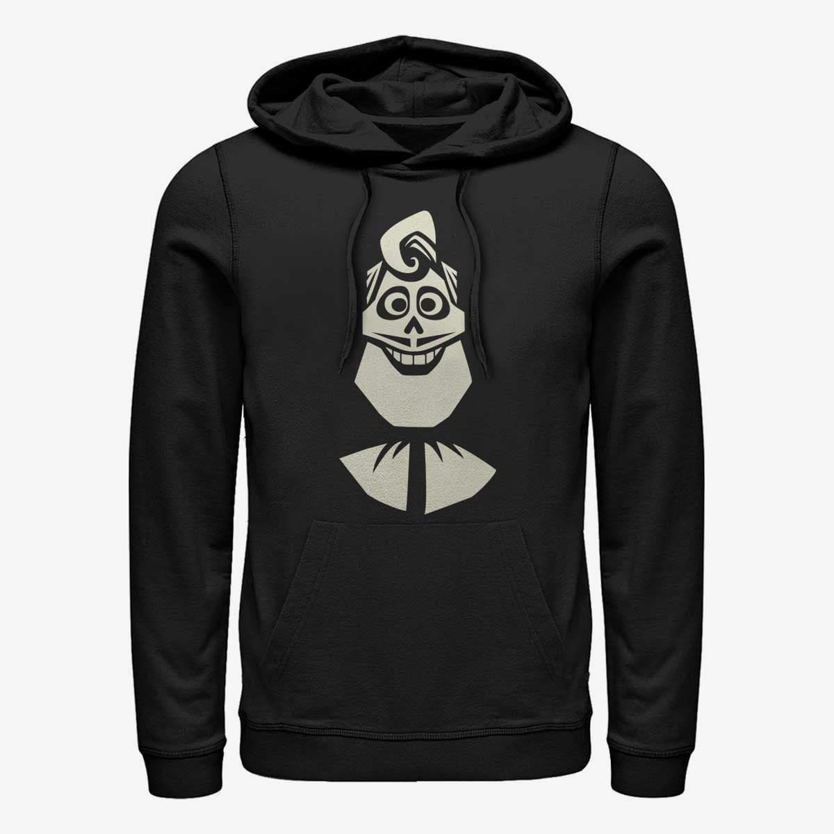 Hoodies and sweatshirts  Merch Pixar Coco - Ernesto Face Unisex Hoodie Black