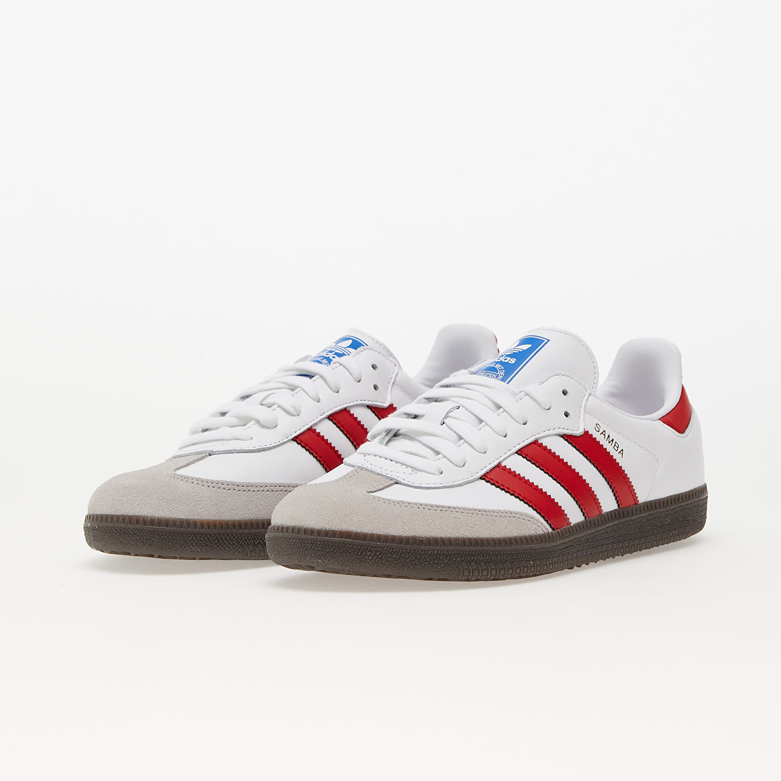 Men's sneakers and shoes adidas Samba Og Ftw White/ Better Scarlet/ Supplier Colour