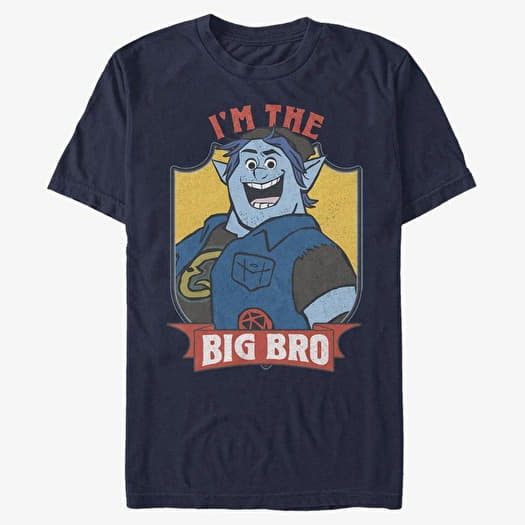 Тениска Merch Pixar Onward - Big Bro Unisex T-Shirt Navy Blue