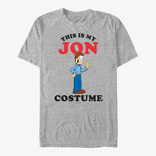 T-shirt Merch Paramount Garfield - Jon Costume Unisex T-Shirt Heather Grey