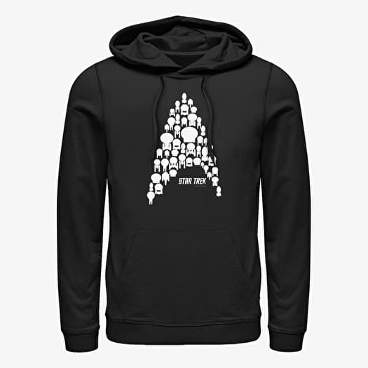 Mikina Merch Paramount Star Trek - The Fleet Unisex Hoodie Black