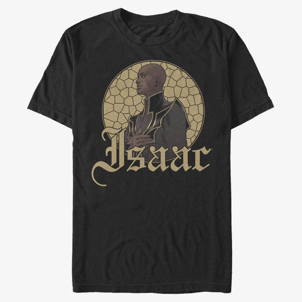 majice kratkih rukava Merch Netflix Castlevania - Stained Glass Isaac Unisex T-Shirt Black