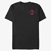 Merch Netflix Stranger Things - Stranger Two Solid Pocket Unisex T-Shirt Black