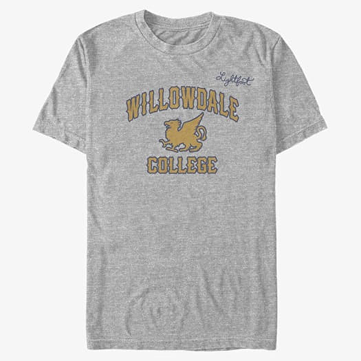 Póló Merch Pixar Onward - Willowdale College Unisex T-Shirt Heather Grey