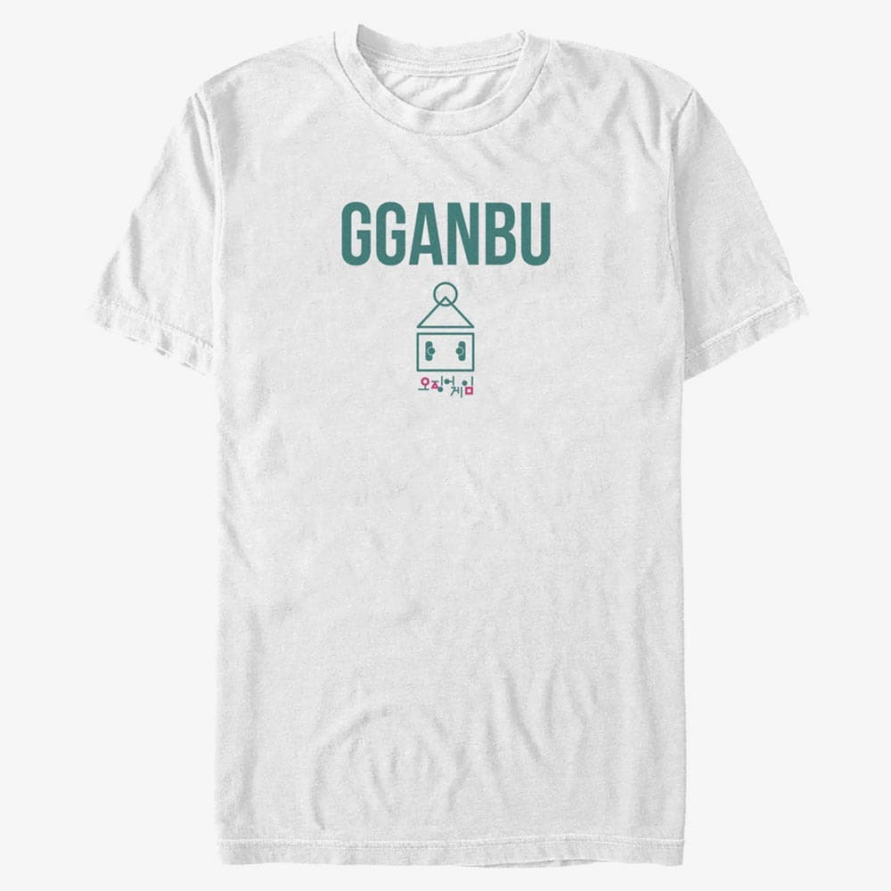 T-särgid Merch Netflix Squid Game - Gganbu Unisex T-Shirt White