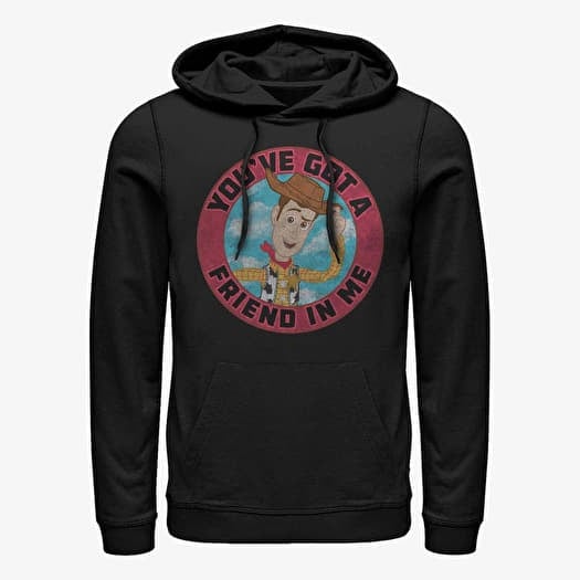 Sweatshirt Merch Pixar Toy Story - Woody Friend Unisex Hoodie Black