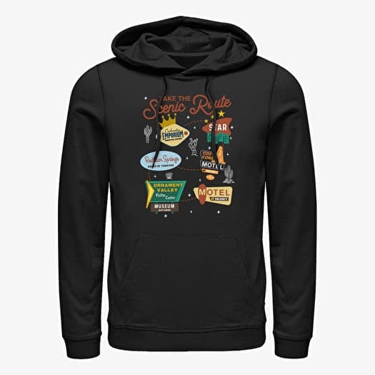 Sweatshirt Merch Pixar Cars-Cars 2 - Business Textbook Unisex Hoodie Black