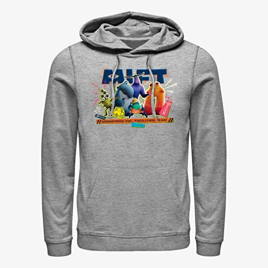 Sweatshirt Merch Pixar Monsters At Work - Mift Comedians Unisex Hoodie Heather Grey