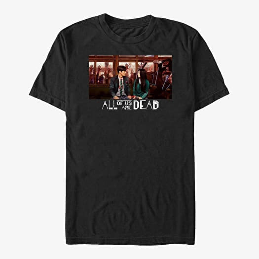 Tričko Merch Netflix All Of Us Are Dead - Title Card Unisex T-Shirt Black